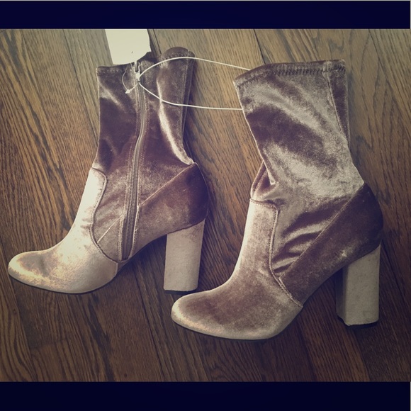 Madden Girl Shoes - Velvet Booties